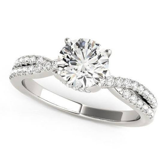Elegant Silver Stone Ring for Women